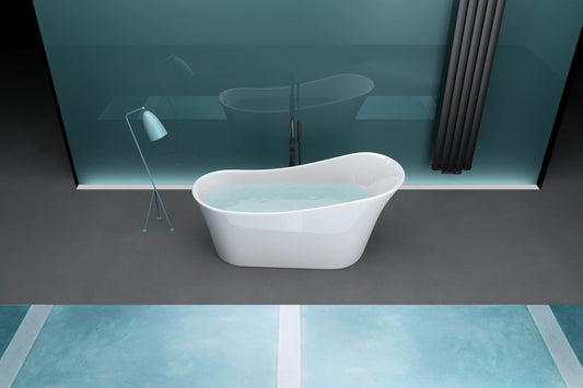HIHEEL One Piece Freestanding Bathtub - HIHEEL 1700
