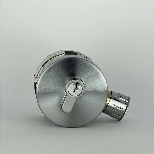 PorteGuard Door Lock - Heavy Duty Dead Bolt Satin Chrome - CDH-07-DBR2-SC