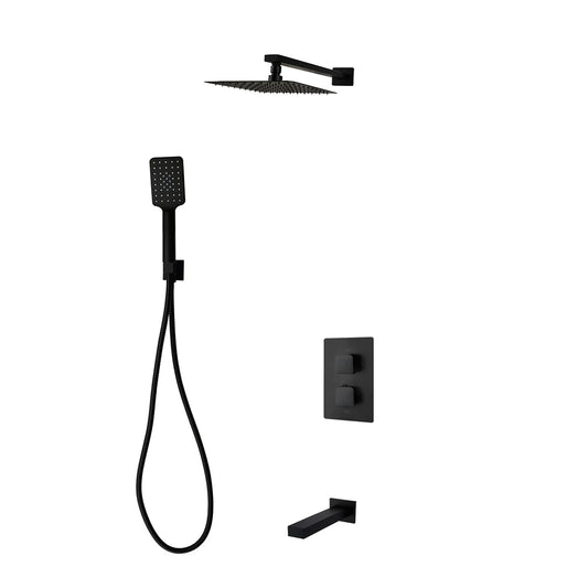 DIAMOND Three Way Thermostatic Shower System - Kit 4