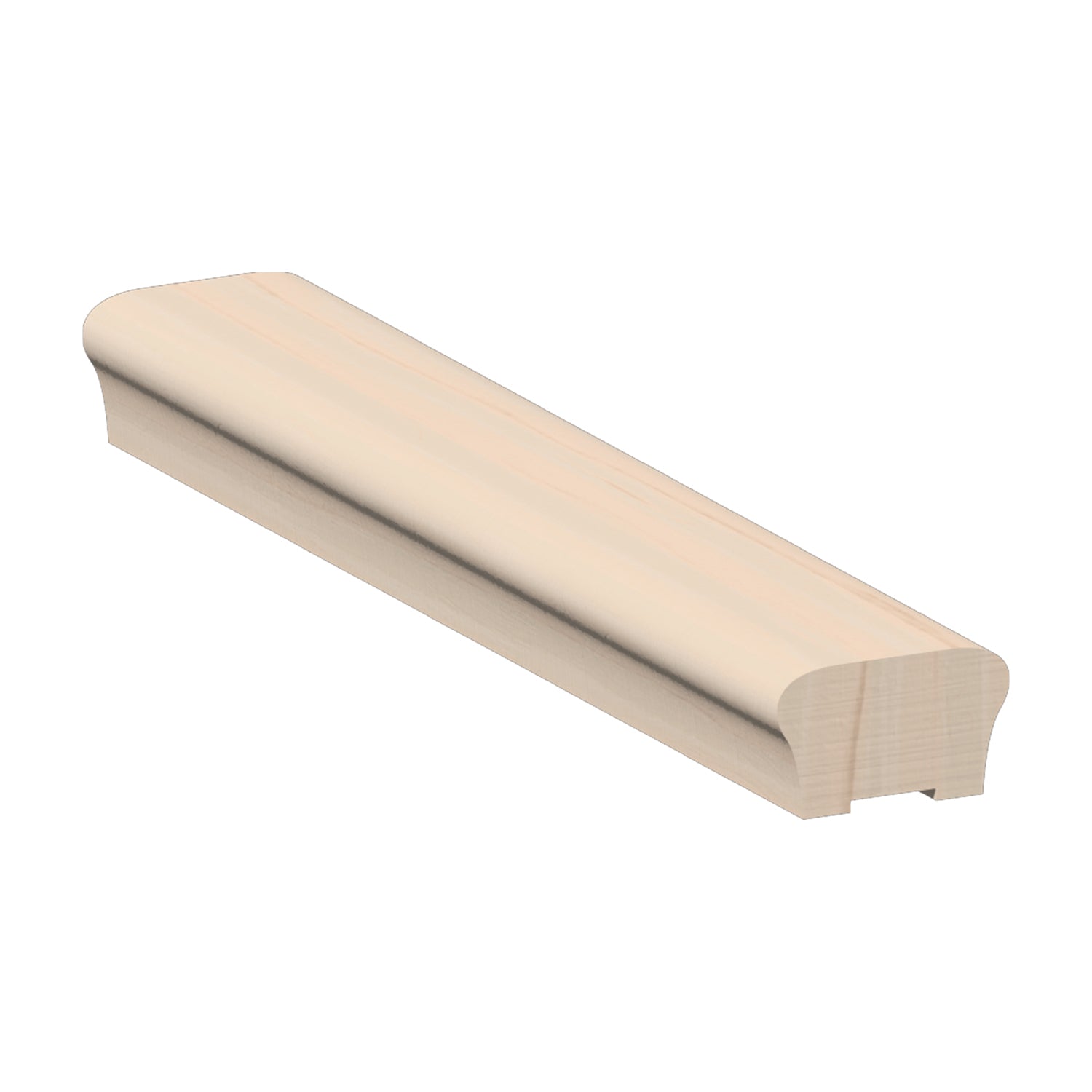 Handrail Maple With Groove 3 X 1 3 4 - Bread - M510