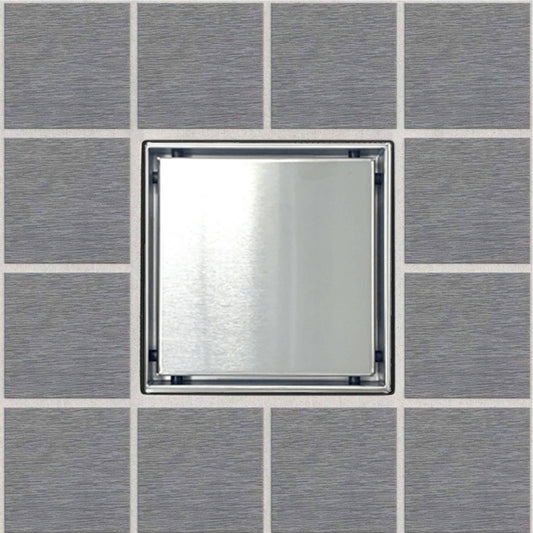 Square Shower Drain – Blank Design