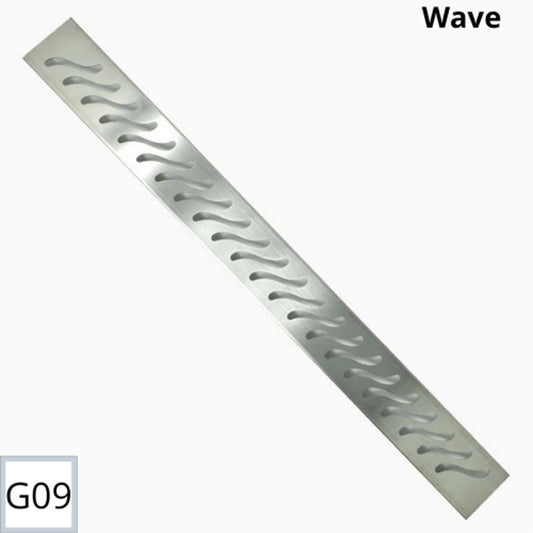 Linear Shower Drain – Wave Design