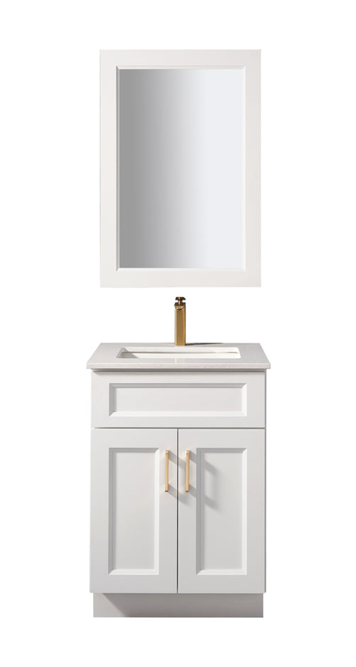 White Shaker Vanity-$519.99 – $1,399.99