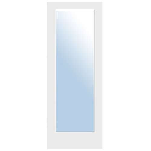 Clear Glass Solid 1-Panel Door $179.99 – $189.99