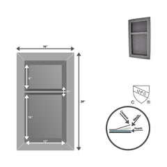 Shower Niches – Multiple Sizes Available