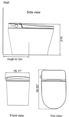 CANARY Integrated Smart Toilet - SMT-DQ100