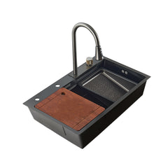 Waterfall Workstation Kitchen Sink with Cup Washer – ADL-7546H
