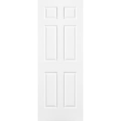 6 Panel Interior Door Wood Grain (Hollow Core)