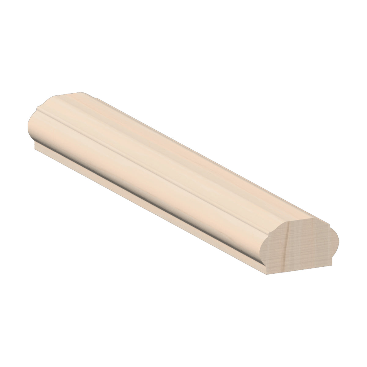 Handrail Maple No Groove 3 X 1 3 4 - Fancy - M506