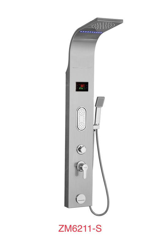 Luxury Shower Panel Tower with LCD Screen – ZM6211