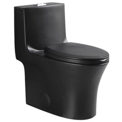 Dureno One Piece Toilet – Matte Black (T206MB)