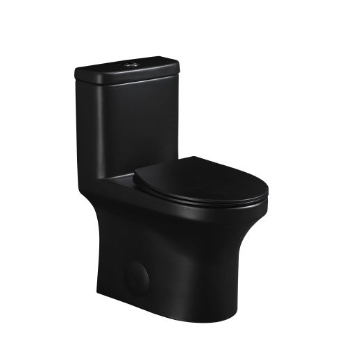 Dureno One Piece Toilet – Matte Black (T202MB)