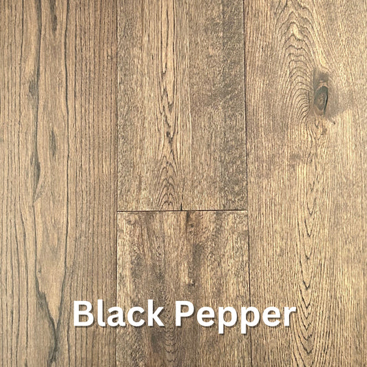 Engineered Hardwood White Oak (6 1/2" x 3/4") – Various Colours