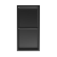 Z Stainless Steel Shower Niches – Black & Silver (12X24 Single/Double, 12X12)