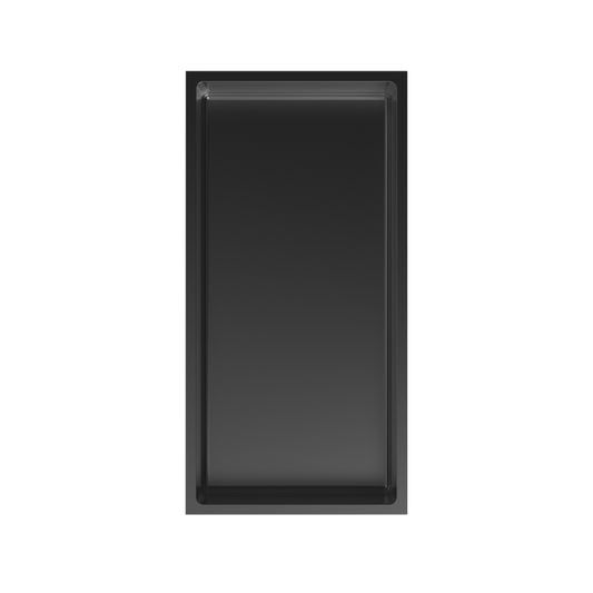 Z Stainless Steel Shower Niches – Black & Silver (12X24 Single/Double, 12X12)