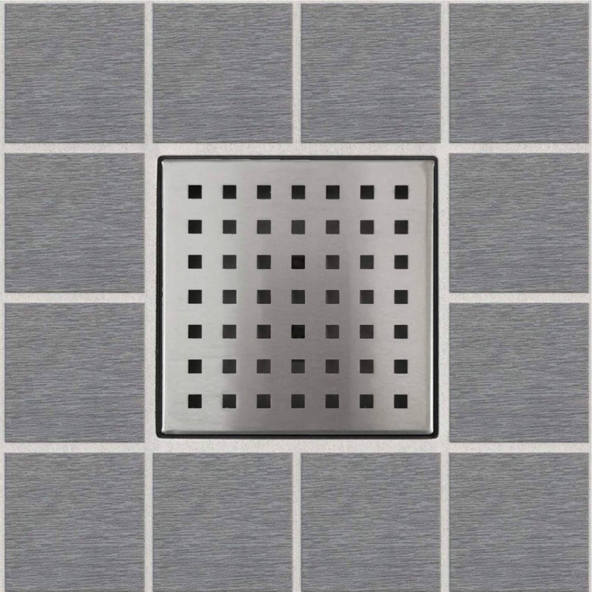 Square Shower Drain – Block Design