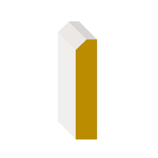 Casing High Step Primed (MDF)-$8.00 /pc