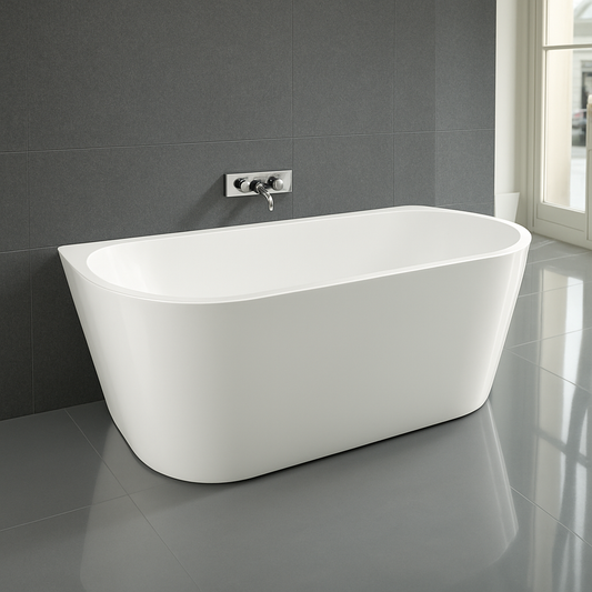 Dureno – Freestanding Wall-Mounted Tub – White