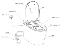 CANARY Integrated Smart Toilet - SMT-DQ100