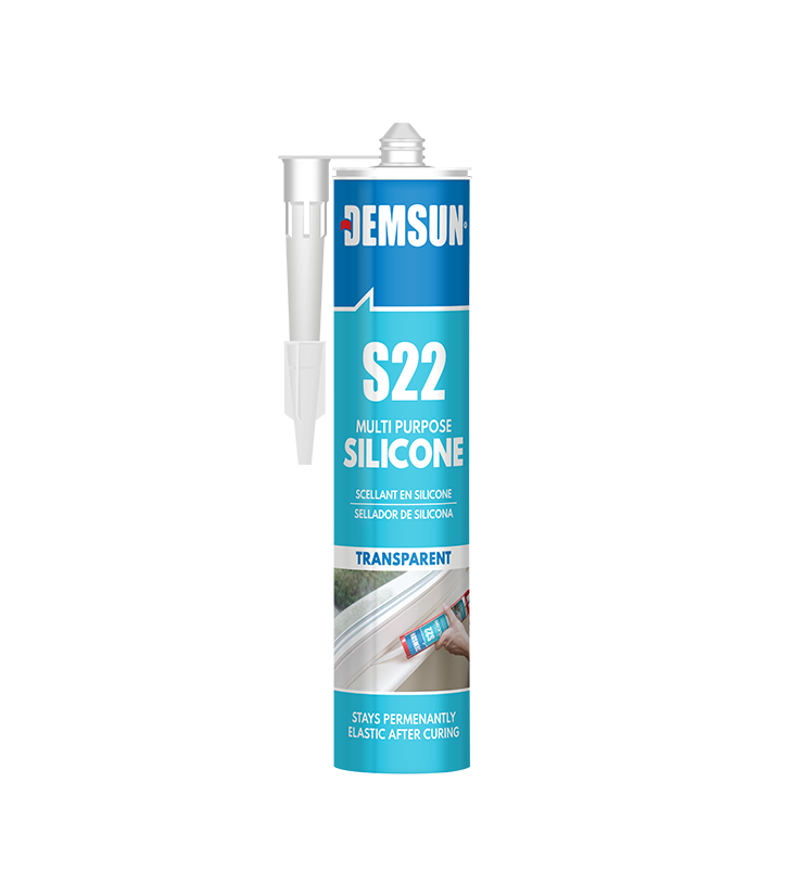 DEMSUN – S22 Multi-Purpose Silicone 280ml – White or Black-DS02113