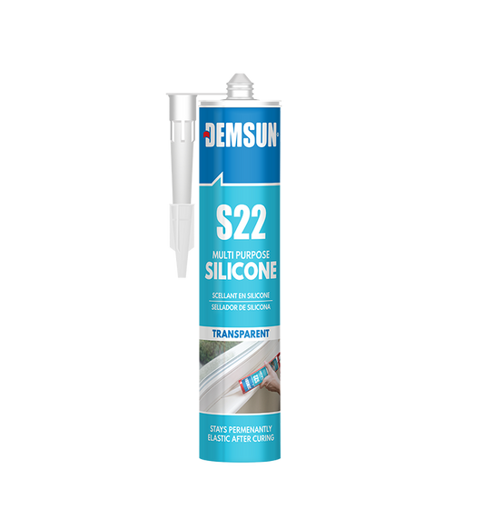 DEMSUN – S22 Multi-Purpose Silicone 280ml – White or Black-DS02113