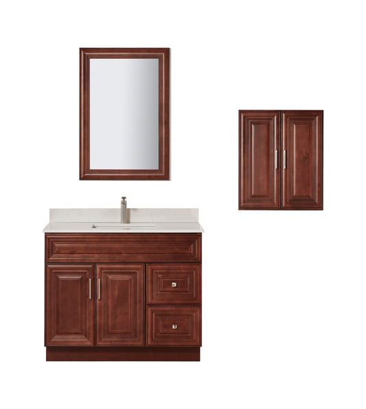 Tesoro Dark Walnut Shaker Vanity- $519.99 – $1,399.99