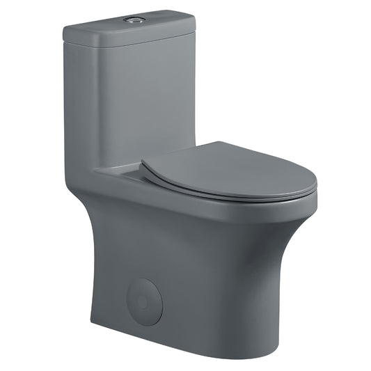 Dureno One Piece Toilet – Dark Grey (T202DG)