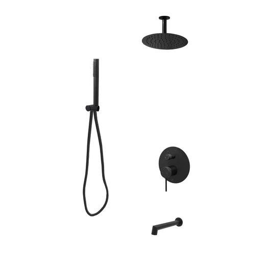 NOHO Three Way Pressure balanced Shower System - Kit 2