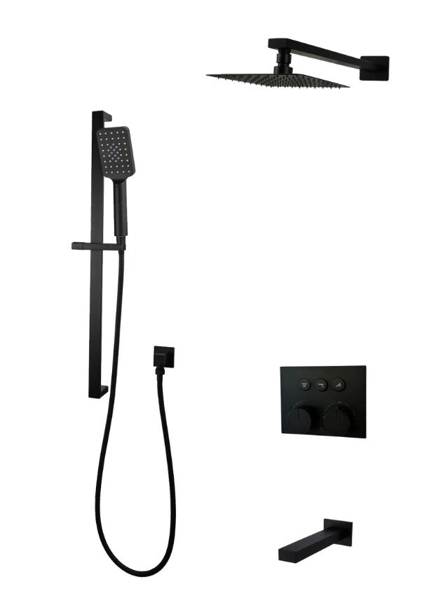 DIAMOND Push-button Three Way Thermostatic System