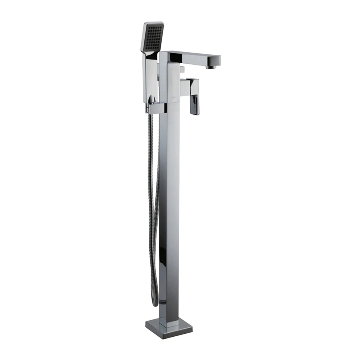 COS-F71108CP Chrome Polished Square Free Standing Bath Tub Faucet