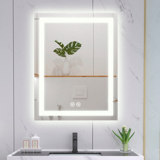 Front Light Mirror – LED / 3CCT / Dimmable / Anti-Fog – Square