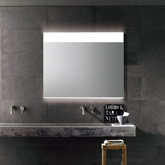 Front Top Light Mirror – LED / 3CCT / Dimmable / Anti-Fog – Square