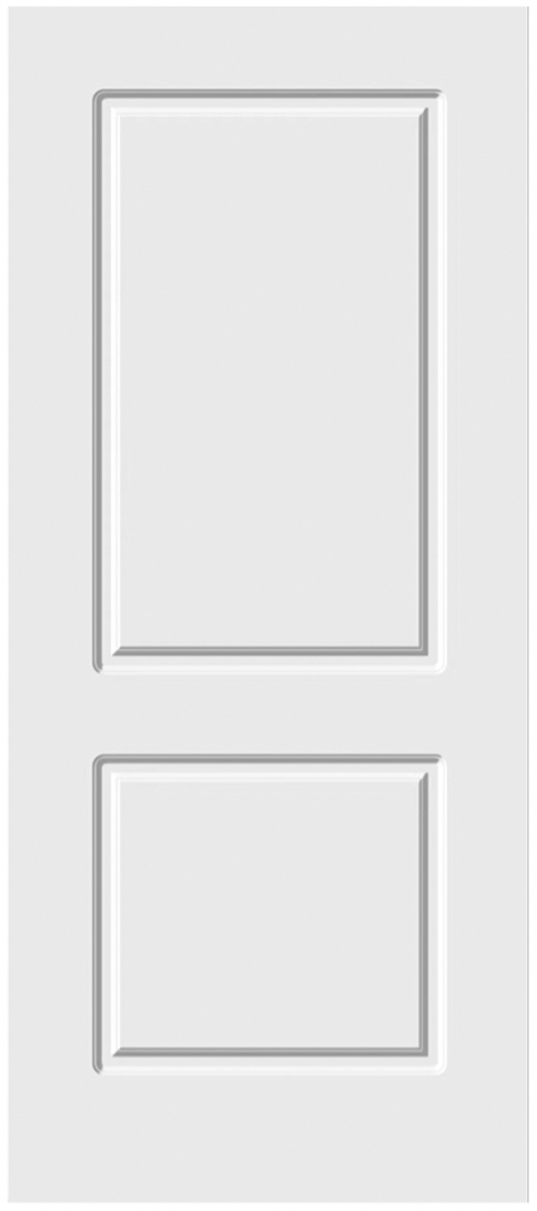 Fire-Rated 2-Panel Raised Edge Solid Door – Smooth Finish $279.99