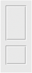 Fire-Rated 2-Panel Raised Edge Solid Door – Smooth Finish $279.99