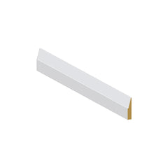 Shoe Moulding MDF Step Bevel 1 3 8 x 3 8 x 12' - M247