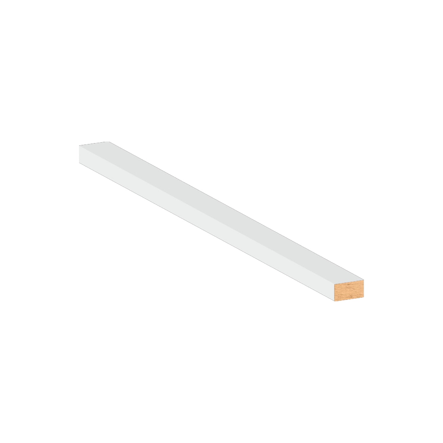 D4S FJ Primed Pine Board 1 - ½ x 3 4 x 16'