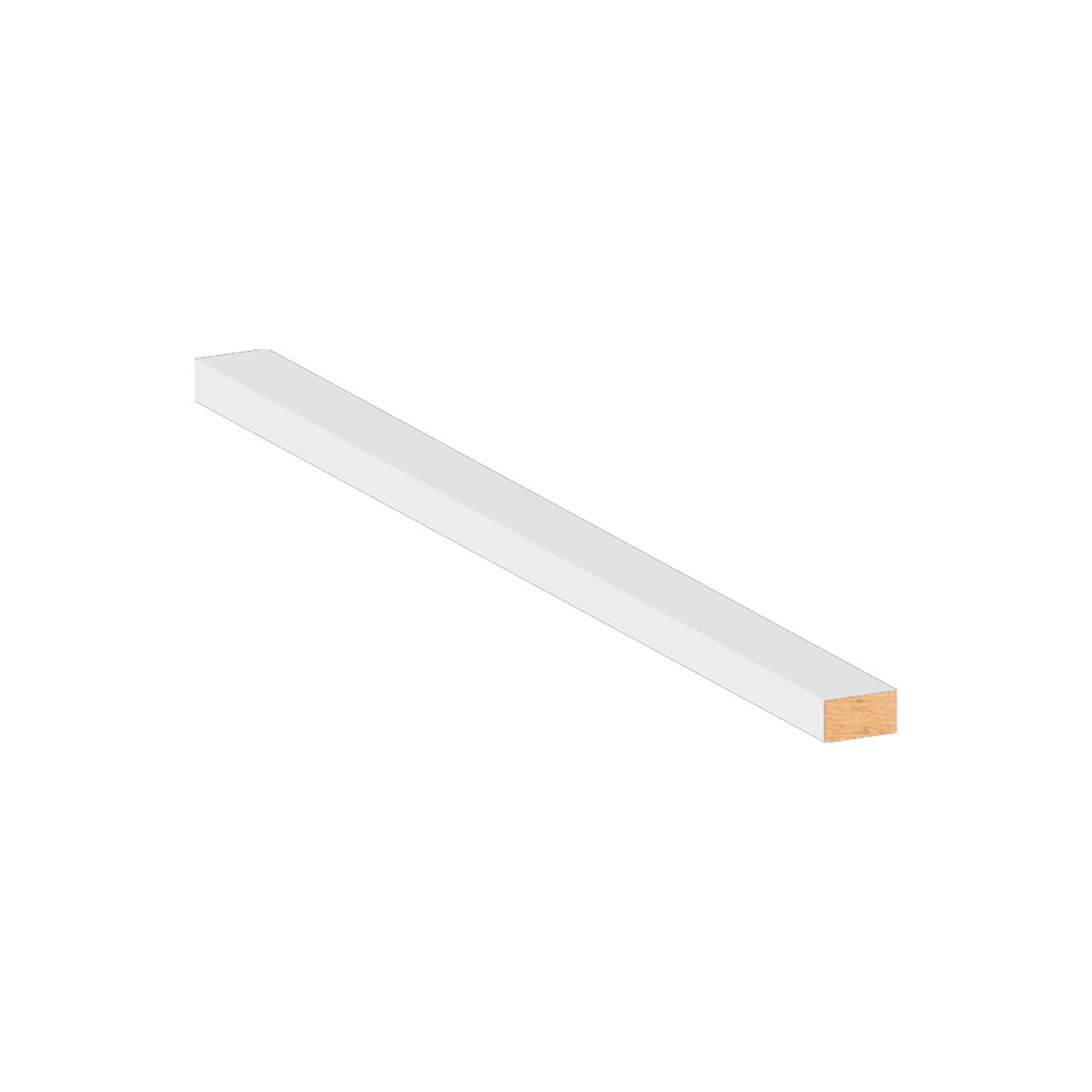 D4S FJ Primed Pine Board 1 - ½ x 3 4 x 16'