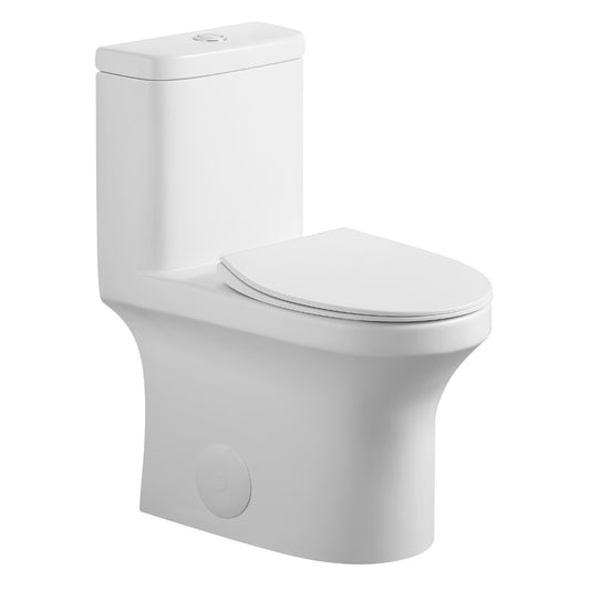 Dureno One Piece Toilet – Matte White (T202MW)