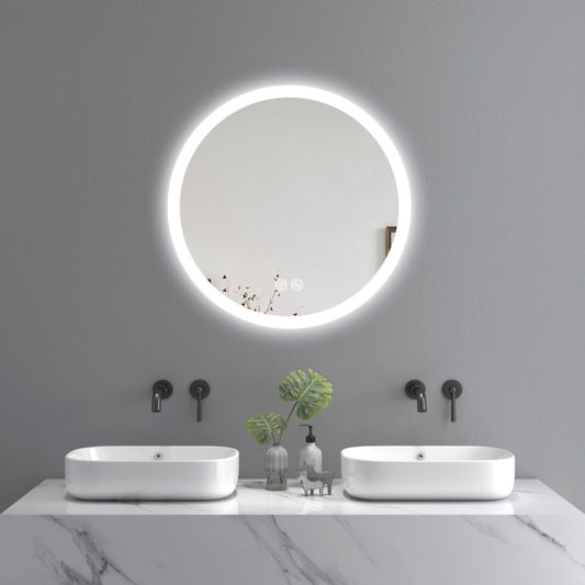Round Front Light Mirror – LED / 3CCT / Dimmable / Anti-Fog