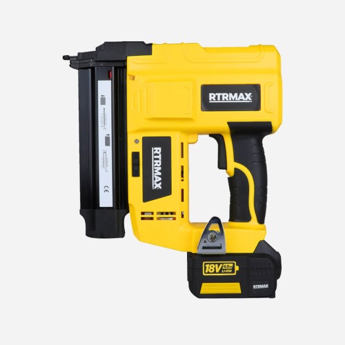 RTRMAX - Cordless Battery Powered Stapler Nailer ( Includes 2 Batteries & Charger)