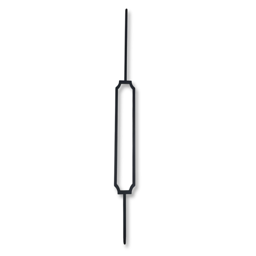 Spindle Iron Matt Bar Single Lantern – SLN058-HMB
