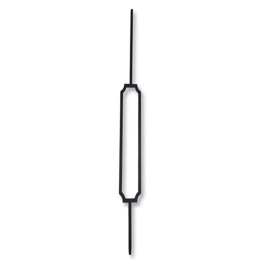 Spindle Iron Matt Bar Single Lantern – SLN058-HMB