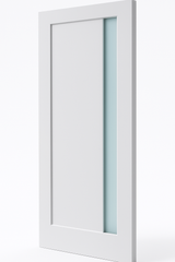 Slim Lite Modern Interior Door – Clear Glass Panel $169.99