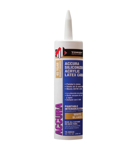 Tower – Accura Caulking – White / Clear