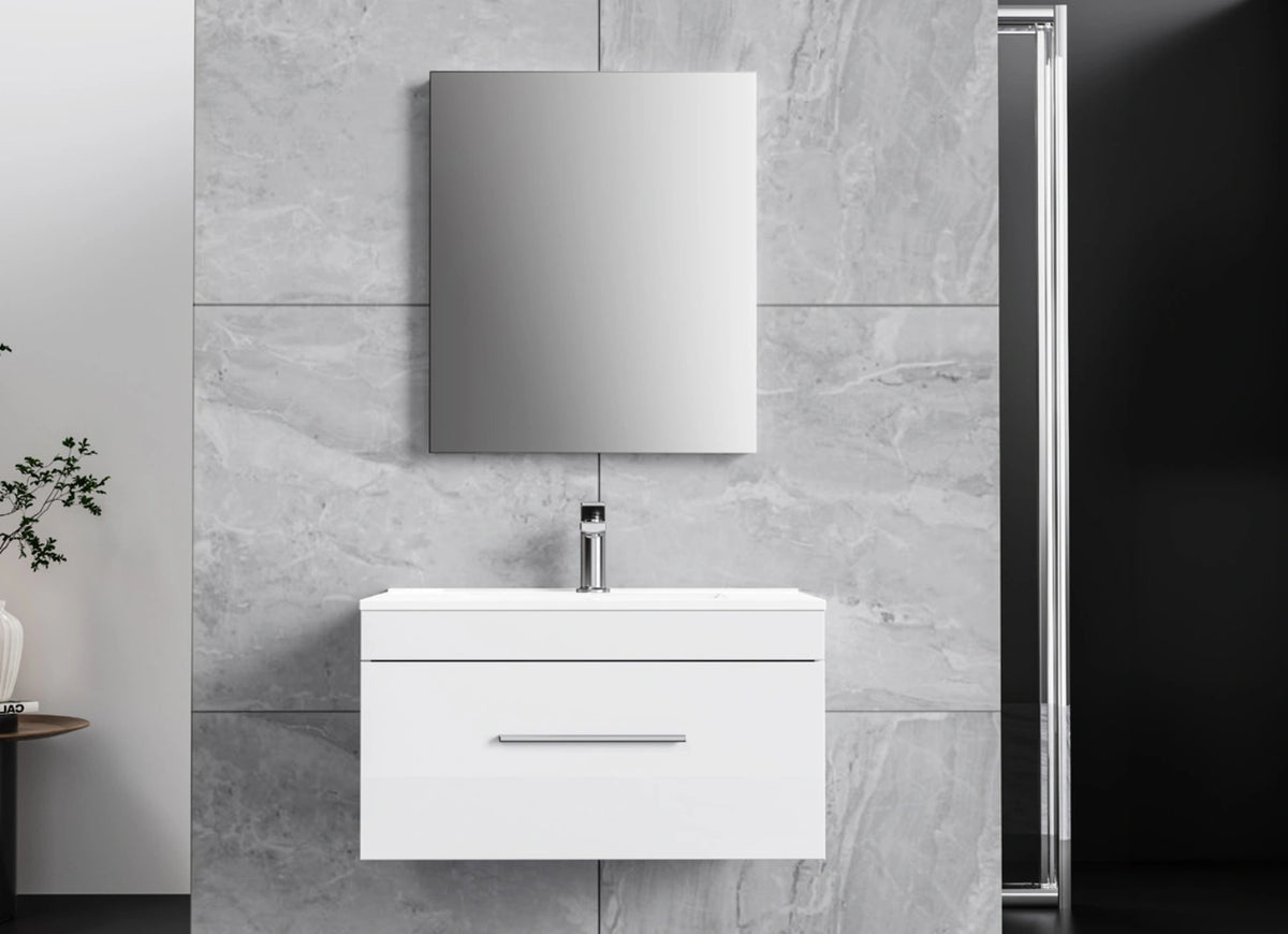 Wall-Mounted Vanities (24” / 30” / 36”) -Multiple Colors