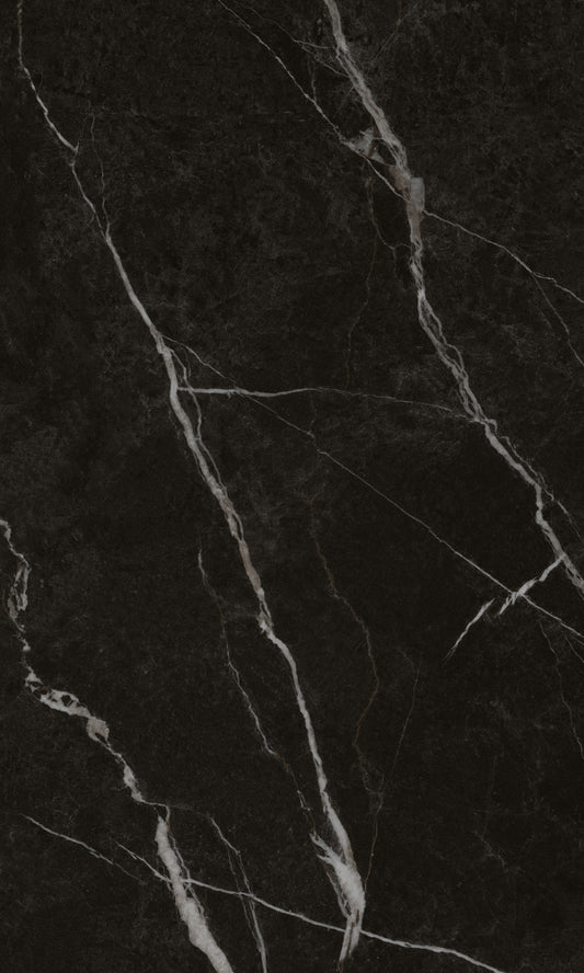 Valentina Black Porcelain Tile (FLR) – Matte Finish, Floor & Wall – $2.69 /Sq. Ft.