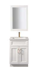 Tesoro White Shaker Vanity-$519.99 – $1,399.99