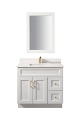 Tesoro White Shaker Vanity-$519.99 – $1,399.99