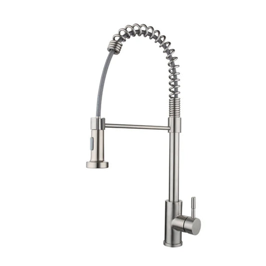 Z&M Stainless Steel Brushed Pull Down Kitchen Faucet – YX3041