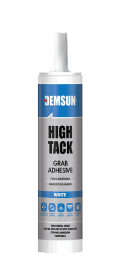 DEMSUN – High Tack Grab Adhesive White 290ml – DS03701